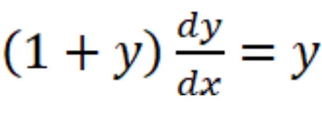 if the solution of the differential equation satisfies then is equal to