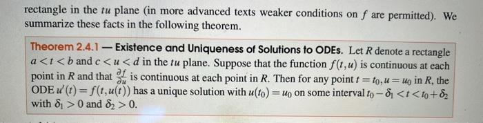 Solved Exercise 2.4.1 Use Theorem 2.4.1 To Show That Each | Chegg.com