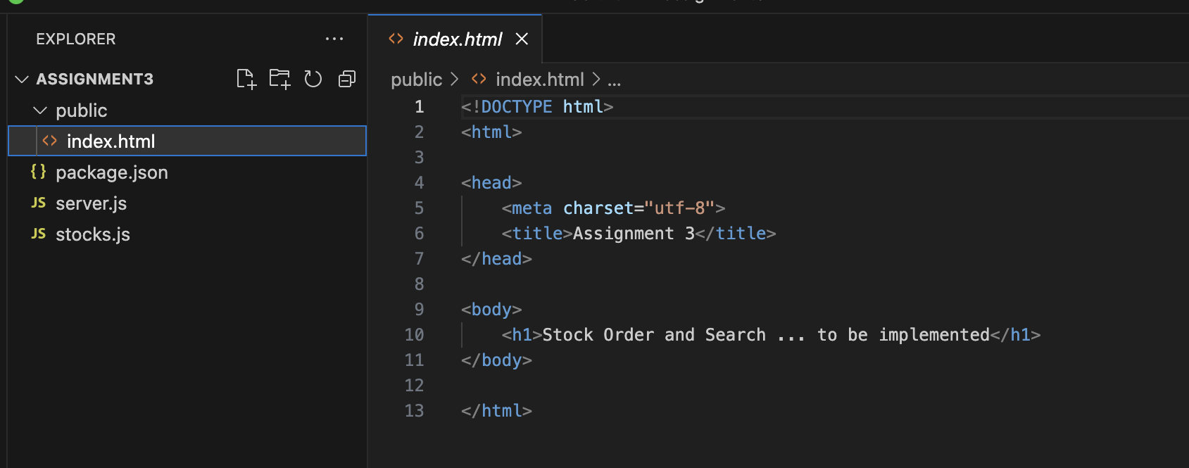 Introduction to HTML and ExpressInstructionsWrite a | Chegg.com