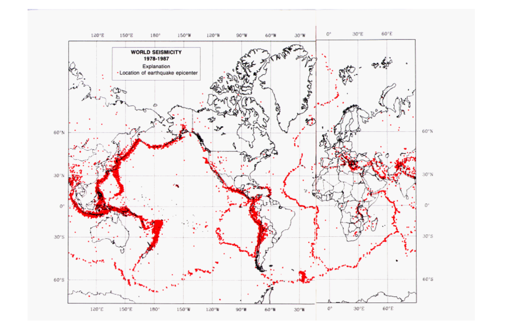 Solved What kind of plate tectonics boundary does the image | Chegg.com