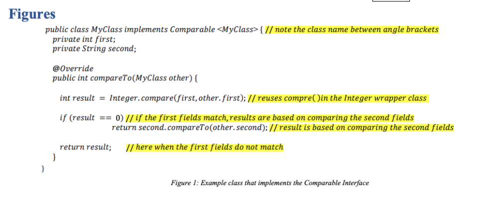 Introduction In this assignment we implement a Java | Chegg.com