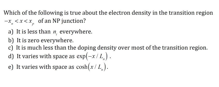 Solved Which of the following is true about the electron | Chegg.com