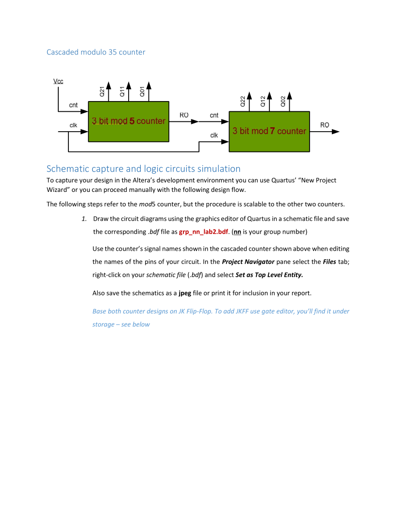 Solved 3 bit synchronous modulo 5 counter of 8 cnt RO 3 bit | Chegg.com