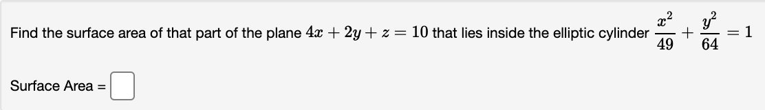 Solved Consider X H Y Z As A Parametrized Surface In The