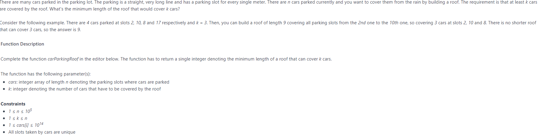 Solved There are many cars parked in the parking lot. The | Chegg.com