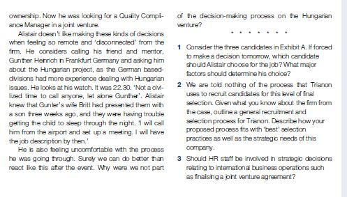 Quality compliance at the hawthorn arms case study answers 03 image