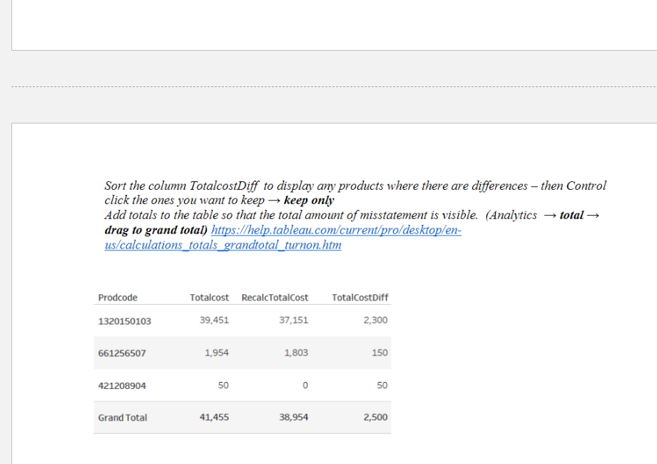 Solved Hi, I am using tableau and I can't seem to duplicate | Chegg.com