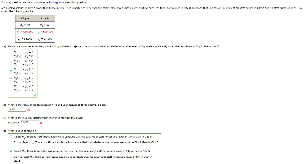 Solved You may need to use the appropriate technology to | Chegg.com
