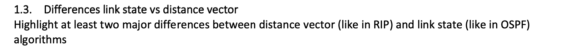 Solved Problem 1. Routing Protocol (RIP) (2pts) Consider The | Chegg.com