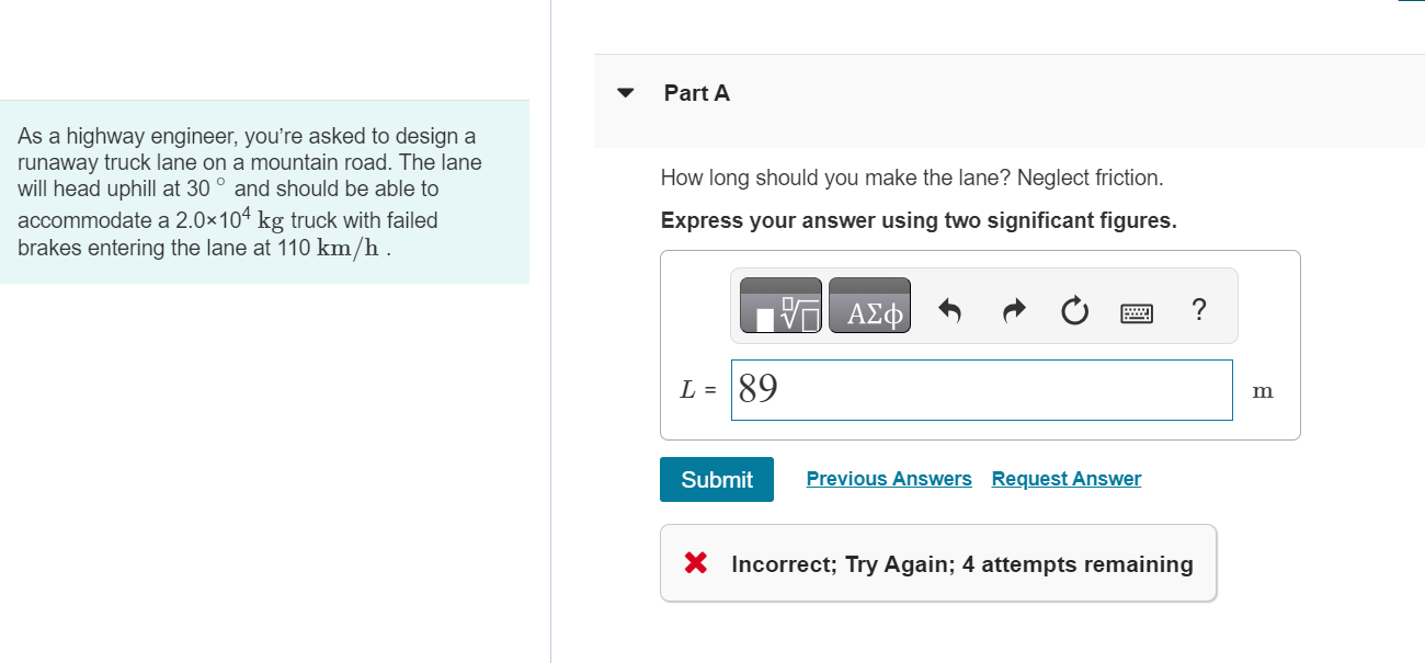 As a highway engineer, you're asked to design a | Chegg.com