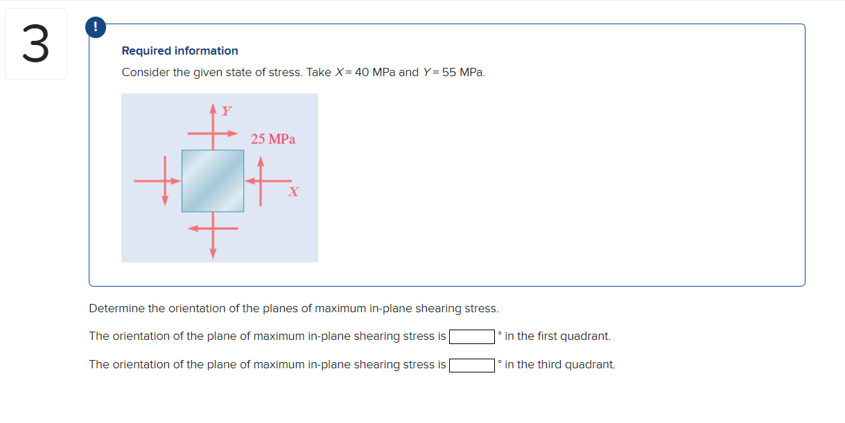 Solved 3 Required Information Consider The Given State Of Chegg Com