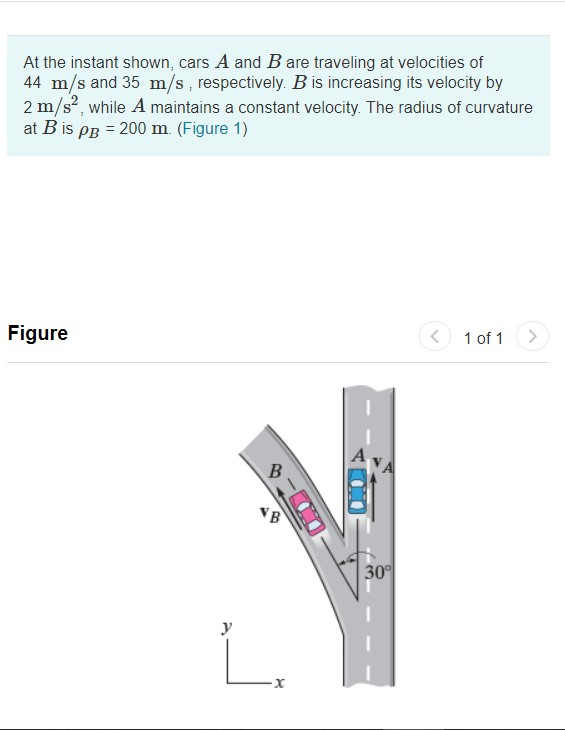 Solved Determine The Magnitude Of The Velocity Of B | Chegg.com