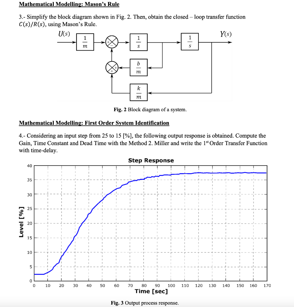 Solved Mathematical Modelling: Mason's Rule 3.- Simplify the | Chegg.com