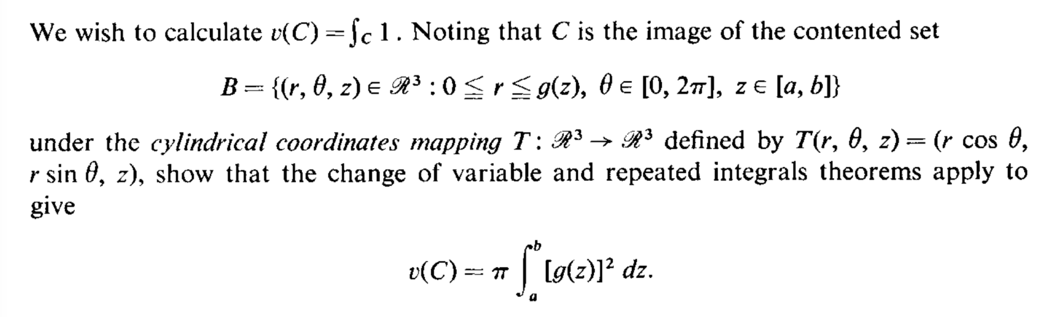 Solved 5 15 Volume Of Revolution Suppose G A B R I Chegg Com