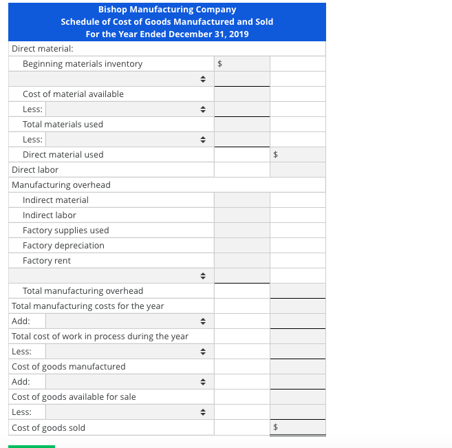 solved-schedule-of-cost-of-goods-manufactured-and-sold-the-chegg