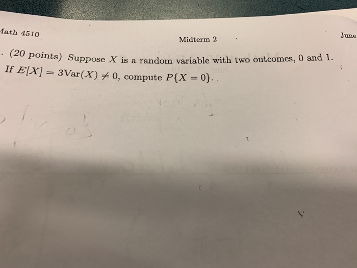 Solved Ngauay hehden CU Boulder MATH 4510- Quiz 6 NAME: 1. | Chegg.com