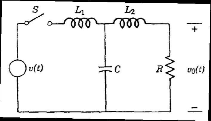 Solved Determine the transfer function of the circuit shown | Chegg.com