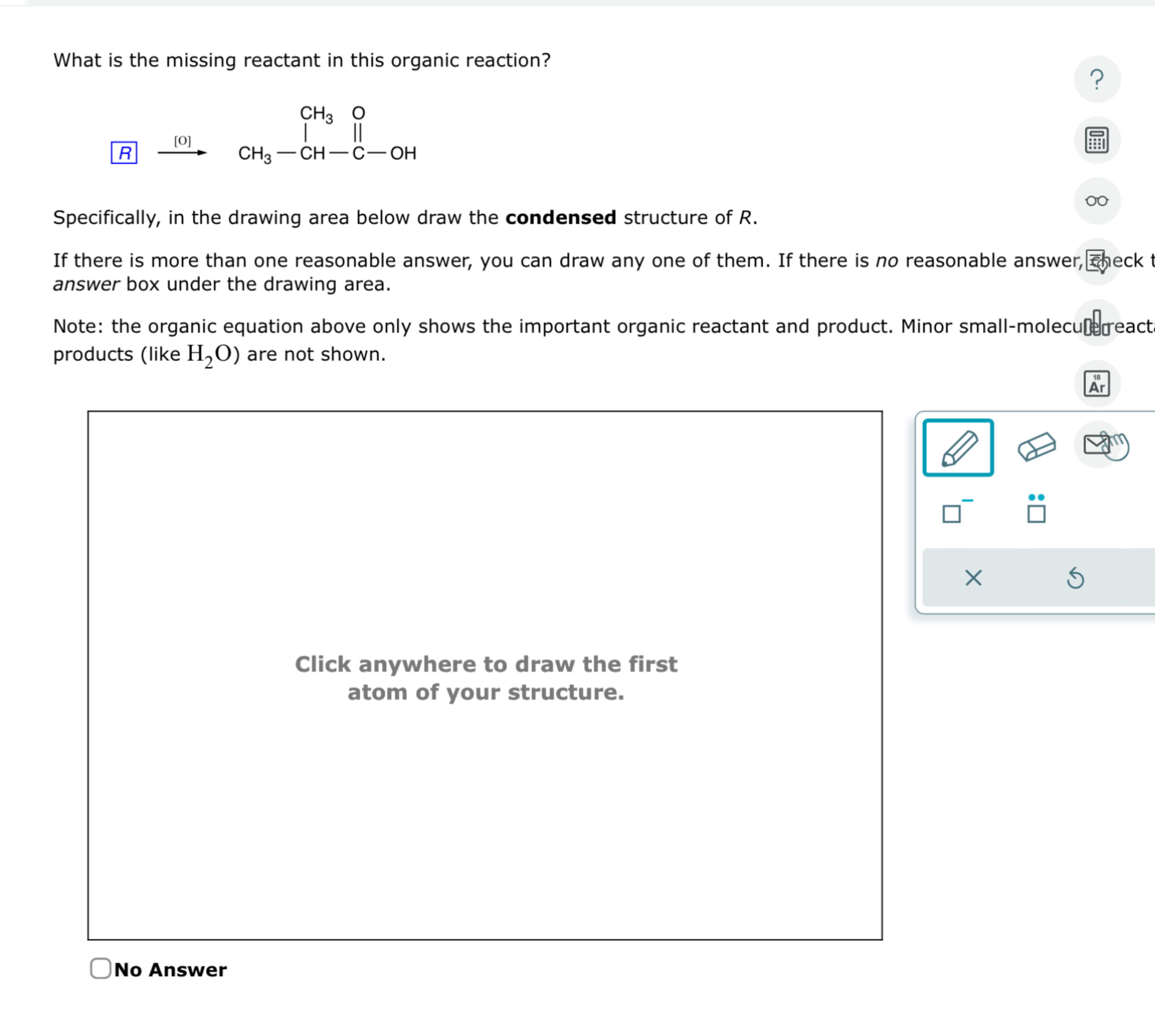 Solved What Is The Missing Reactant In This Organic Reac solved-what-is-the-missing-reactant-in-this-organic-reac