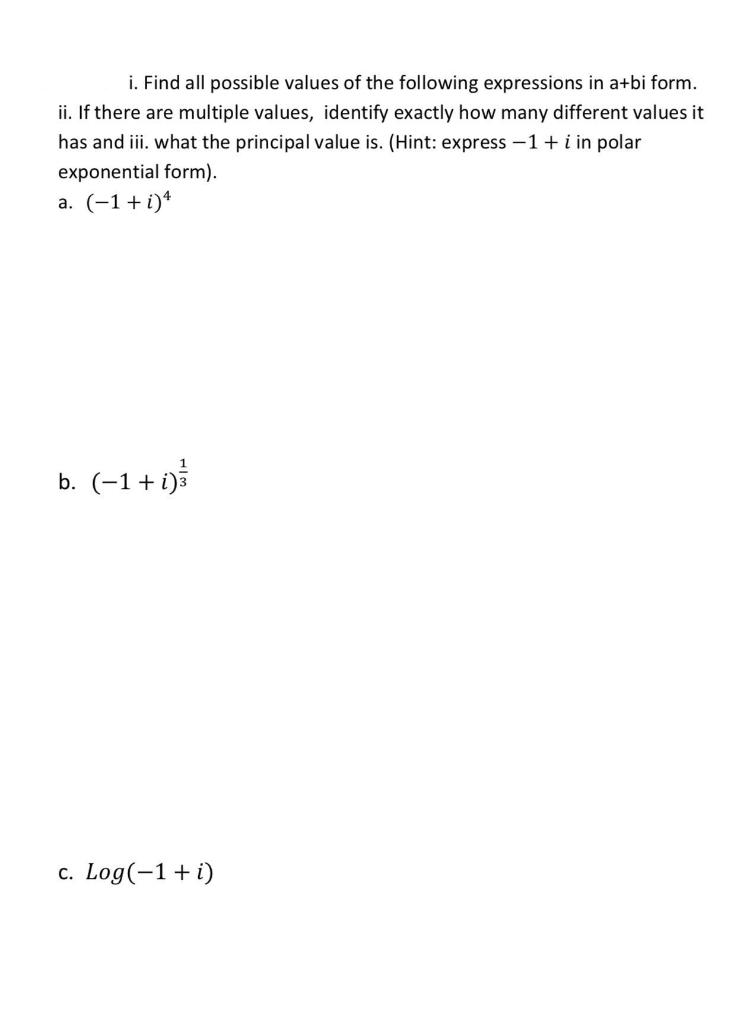 Solved NEED HELP!!!!! This is Introduction to Complex | Chegg.com