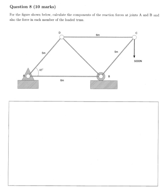 Solved Question 7 (10 marks) 1 В The figure above shows two | Chegg.com
