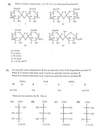 Solved 25 Which Of These Is A Glycoside Ch Oh Ch Oh Ol Chegg Com