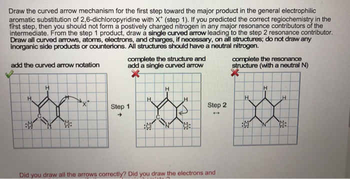 Solved Draw the curved arrow mechanism for the first step | Chegg.com