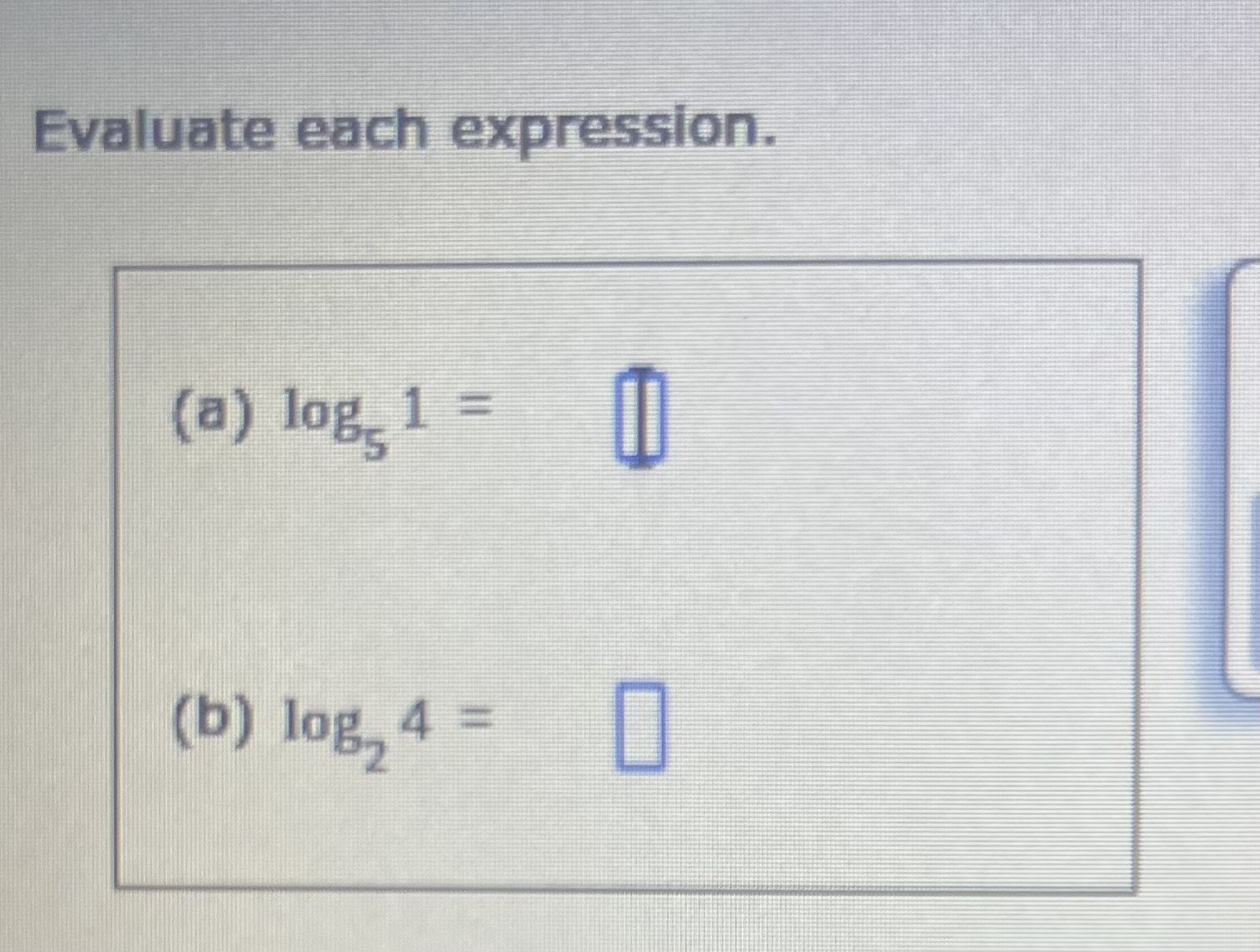 Solved Evaluate Each Expression. | Chegg.com