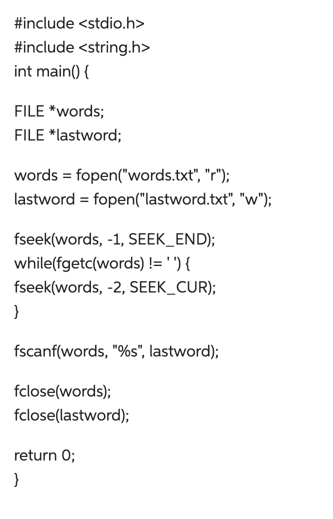 Solved Q: Write a few statements that open a file | Chegg.com