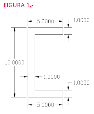 Solved A steel profile c has the dimensions of its cross | Chegg.com