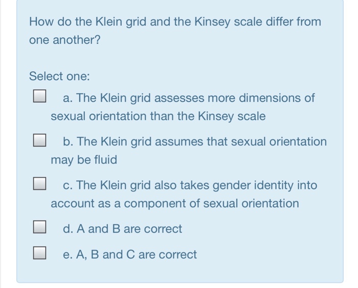 Klein Sexual Orientation Grid Test Slidesharetrick 8503