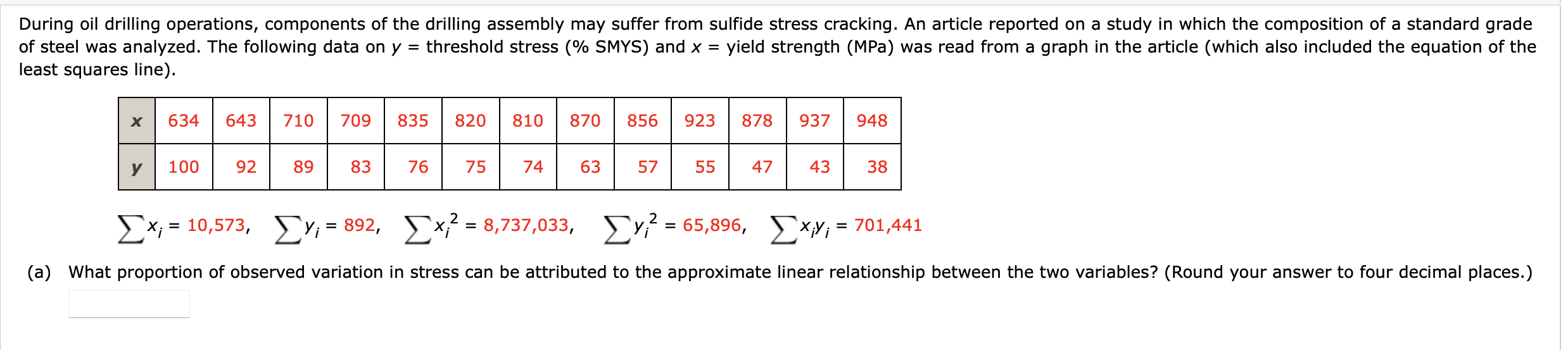 Solved During oil drilling operations, components of the | Chegg.com