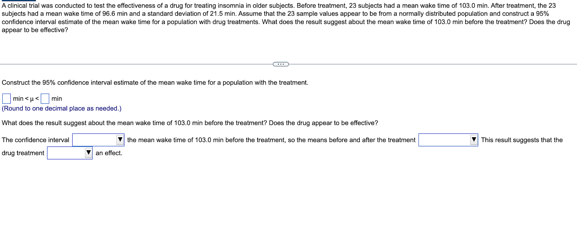 Solved A Clinical Trial Was Conducted To Test The | Chegg.com