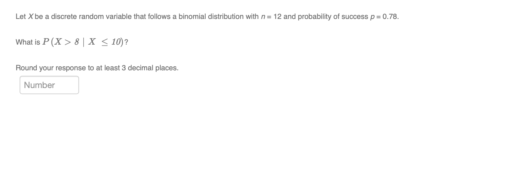 Solved Consider The Following Discrete Probability | Chegg.com