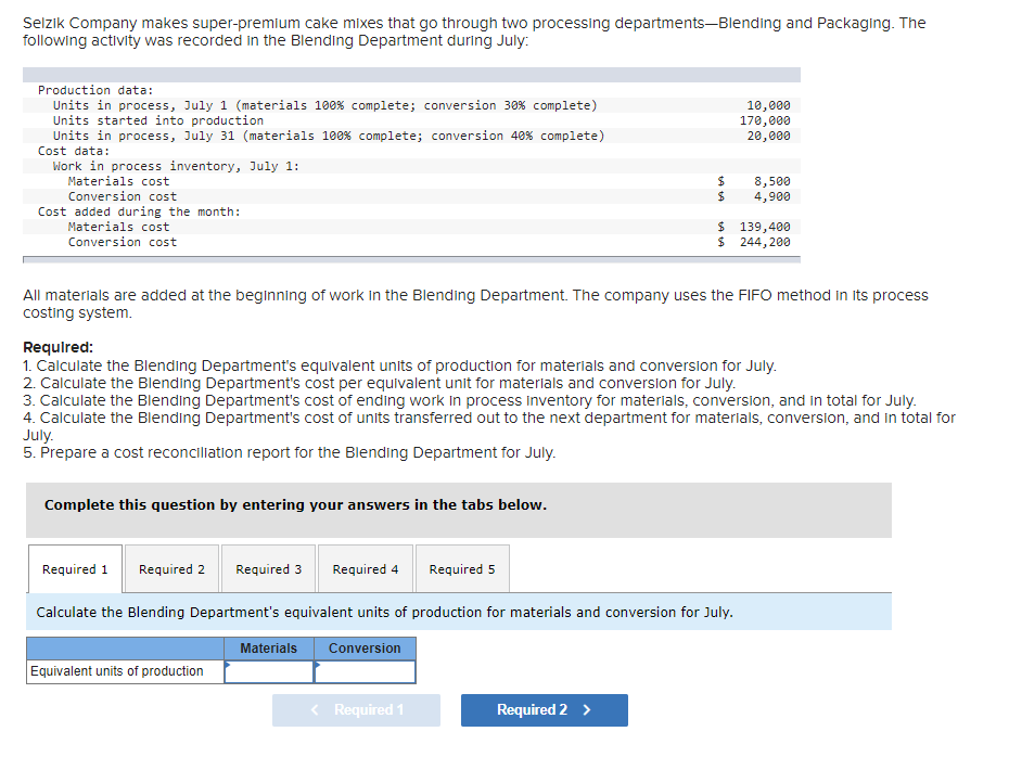 Lubricants, Incorporated, produces a special kind of