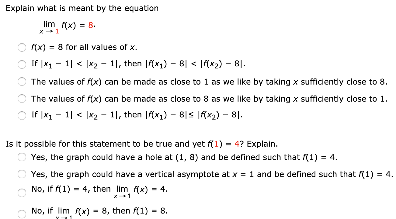 solved-explain-what-is-meant-by-the-equation-lim-f-x-8-x-chegg