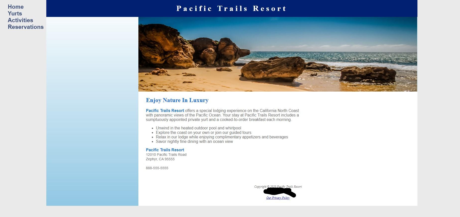 Solved make my css look like the photo below. my image is | Chegg.com