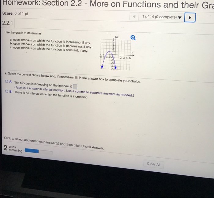 Solved Homework: Section 2.2 - More on Functions and their | Chegg.com