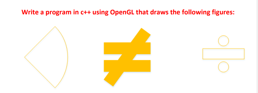 Solved each diagram on it's own using c++ programming and | Chegg.com