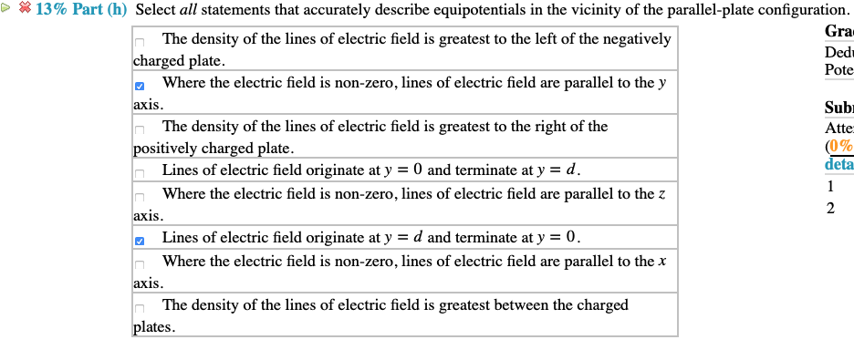 Solved (13%) Problem 6: Two very large parallel plates are | Chegg.com
