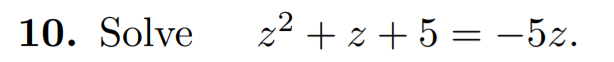 Solved 10. Solve 22 +2 +5 = -52. | Chegg.com