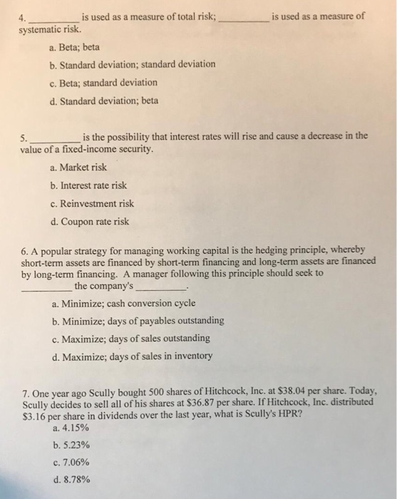 solved-is-used-as-a-measure-of-total-risk-is-used-as-a-chegg