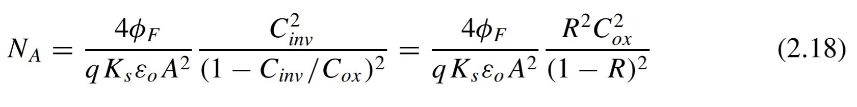 Solved 2.7 The C-VG curve of an MOS capacitor (for positive | Chegg.com