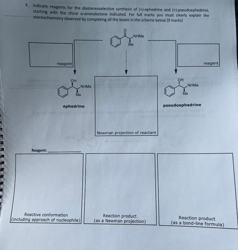 Solved PLEASE HELP!!! URGENT!!! Indicate reagents for the