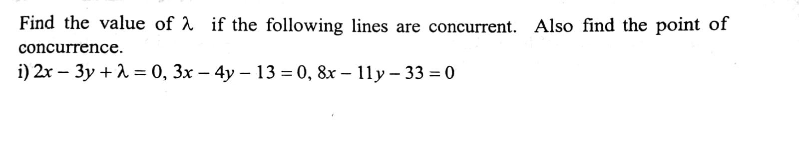 Solved Find the value of a if the following lines are | Chegg.com