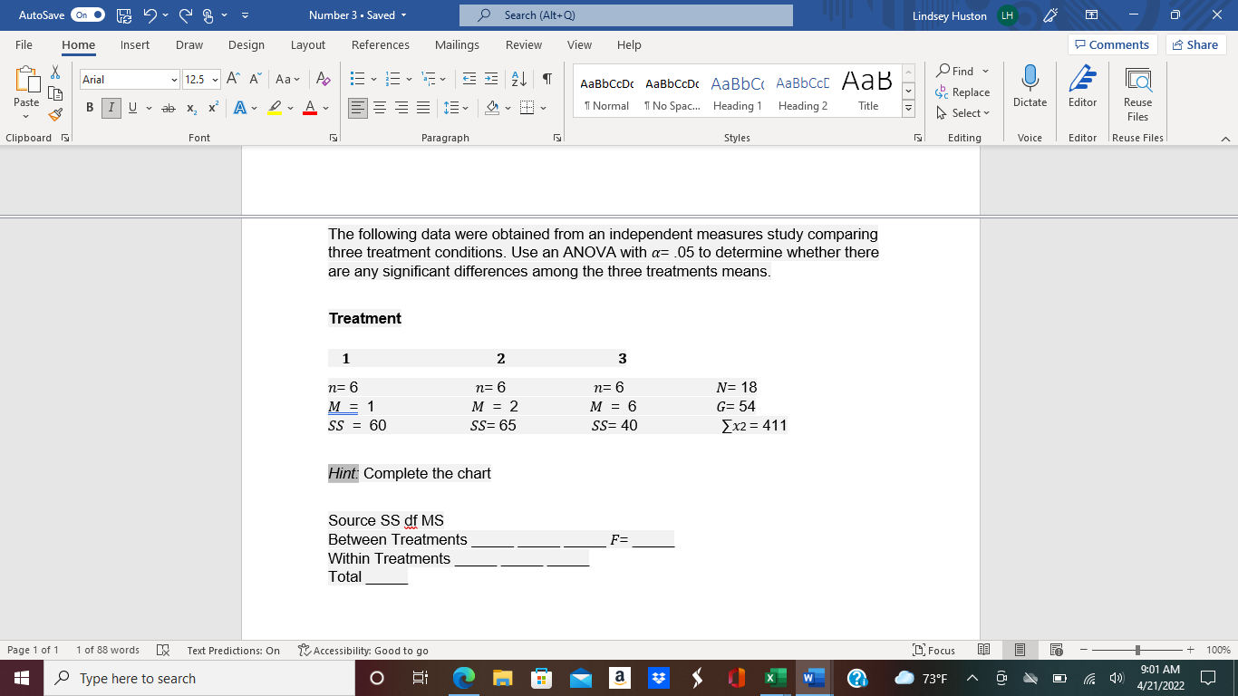 Solved AutoSave On 2 Number 3 . Saved - Search (Alt+Q) | Chegg.com