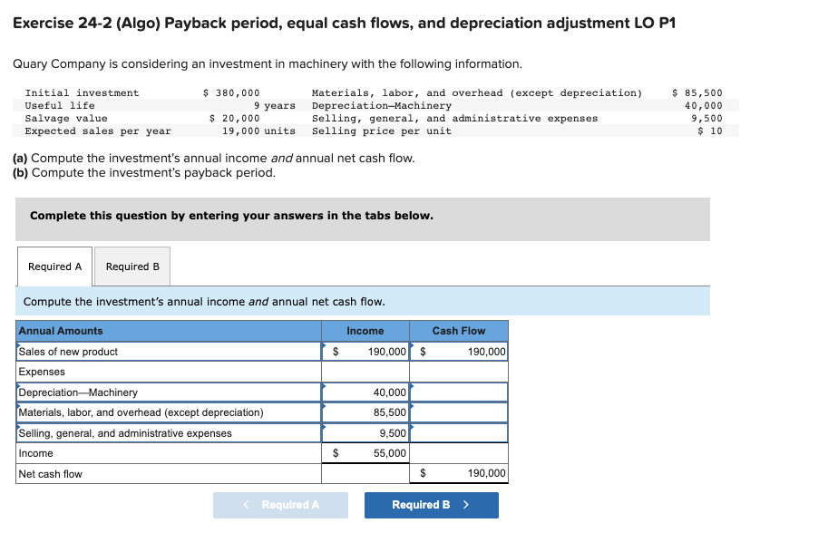 Solved The Bottom Net Cash Flow Gets Updated Automatically | Chegg.com