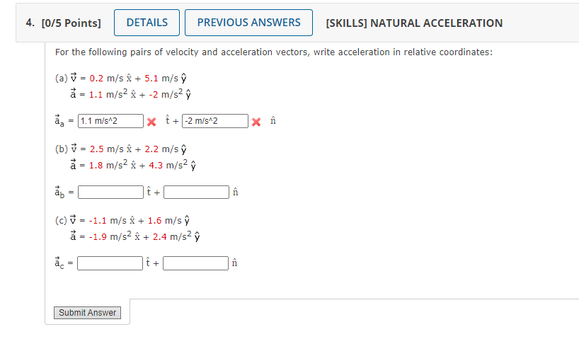 Solved 4. [0/5 Points] DETAILS PREVIOUS ANSWERS [SKILLS] | Chegg.com