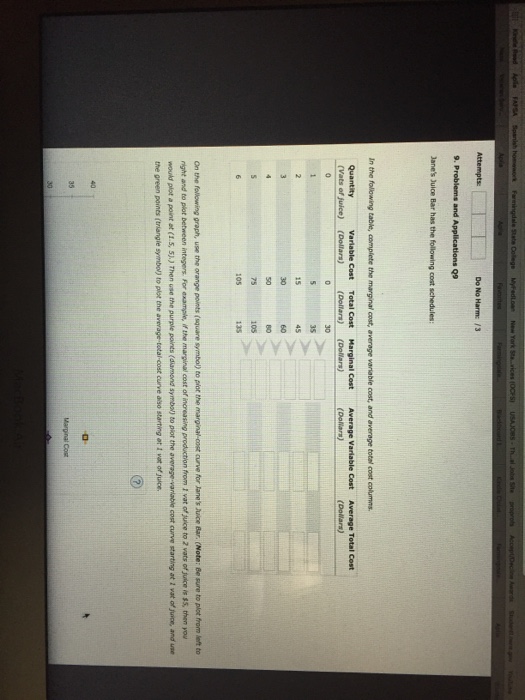 Solved Attempts Do No Harm: /3 9. Problems and Applications | Chegg.com