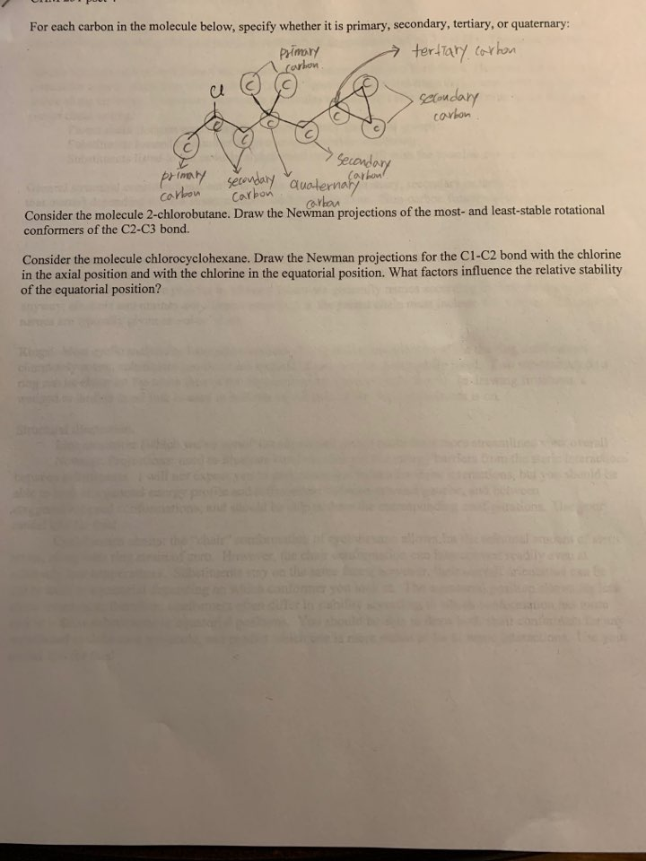 Secondary carbon atom