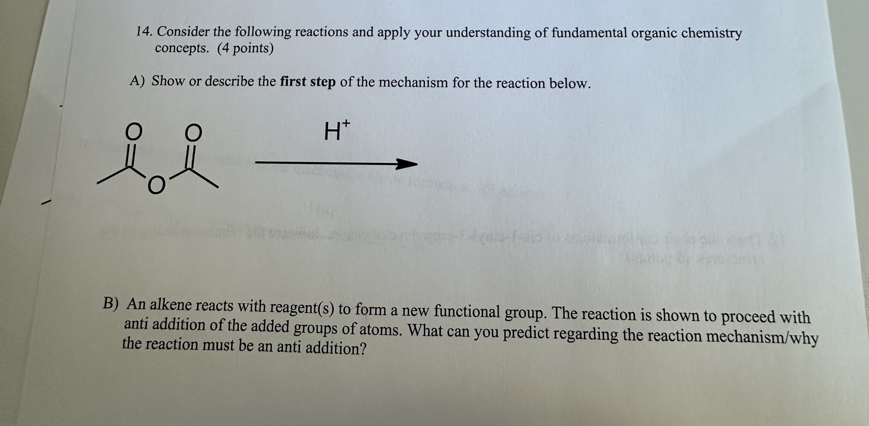 Solved Consider the following reactions and apply your | Chegg.com